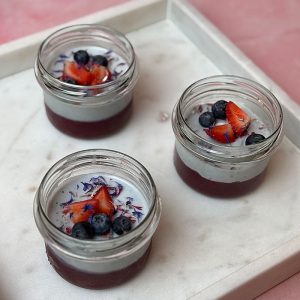 Słoiczek deser keto jagodowy 3 szt.