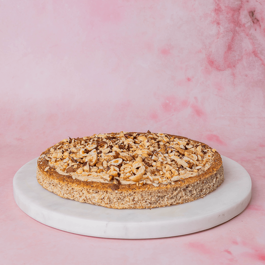 Świąteczny keto mazurek karmelowy