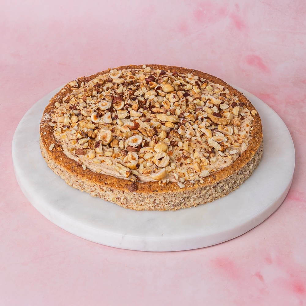 Keto tarta z orzechami pekan i karmelem