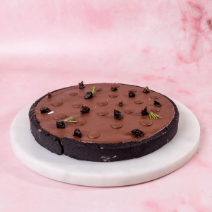 Świąteczny wegański mazurek czekoladowy