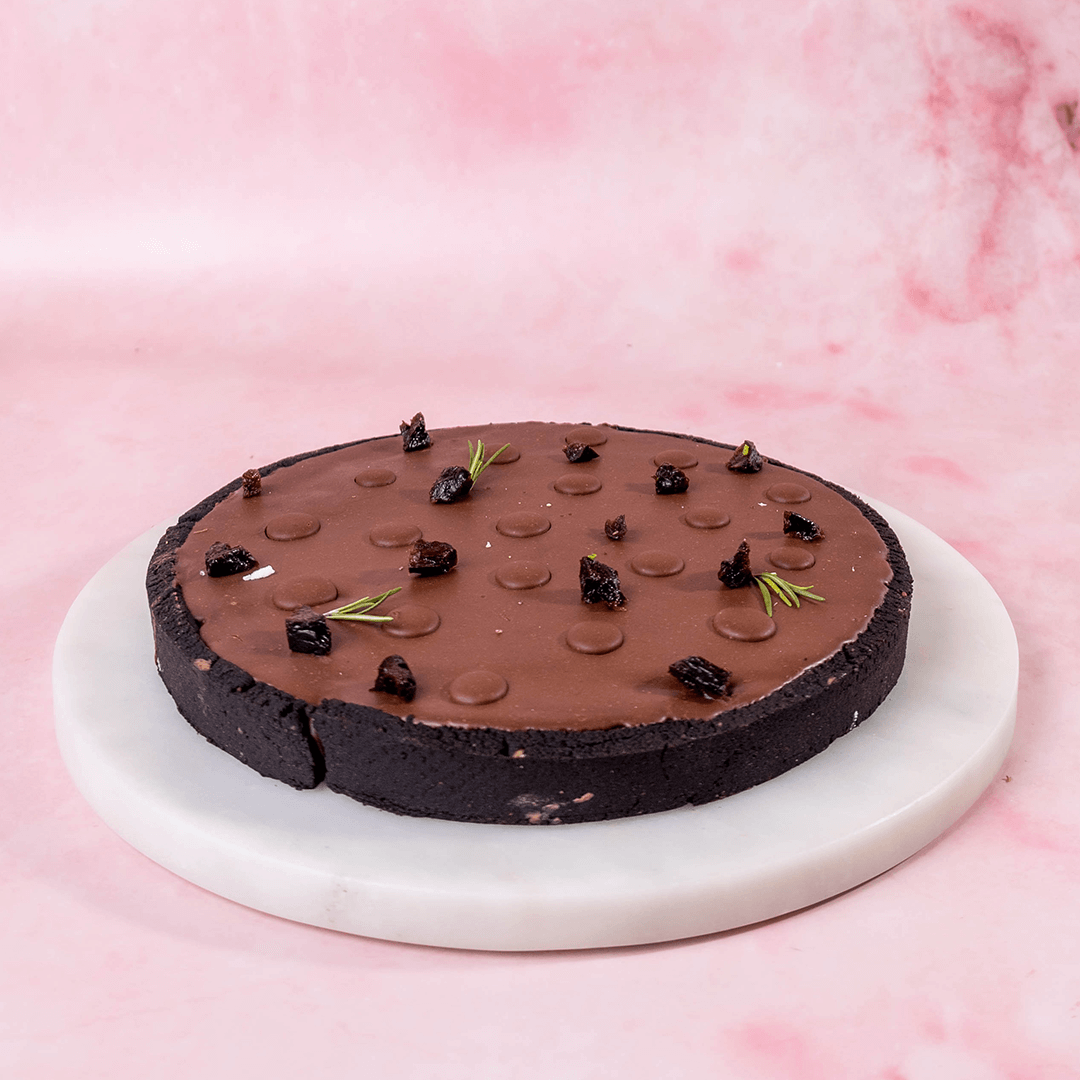 Świąteczny wegański mazurek czekoladowy