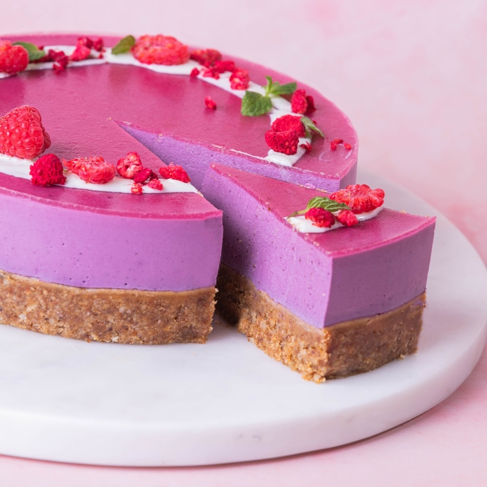 Wegański nerkownik owocowy z karmelem I jagodami acai - obrazek 2