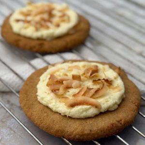 Ciastko a’la crumble cookies kokosowe 6 szt.